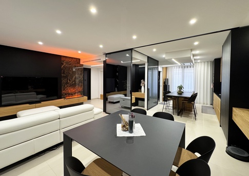 Open Space in stile contemporaneo di 55 di IMA STUDIO