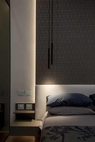 Camera da Letto in stile contemporaneo di 16 di Stefano Bergami studio interior design Camera da Letto in stile contemporaneo di 16 di Stefano Bergami studio interior design