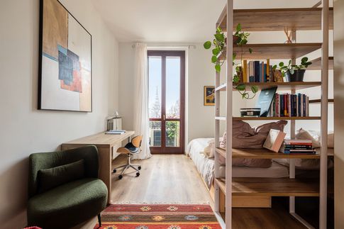 Camera da Letto in stile contemporaneo di 17 di Architetto Tornaghi Simona