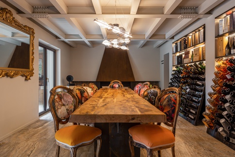 Sala da Pranzo in stile contemporaneo di 85 di EmmePi Architettura Sala da Pranzo in stile contemporaneo di 85 di EmmePi Architettura