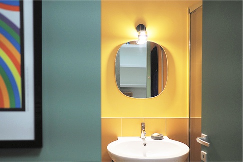 Bagno in stile contemporaneo di 3 di Francesca Delicato architettura e design Bagno in stile contemporaneo di 3 di Francesca Delicato architettura e design