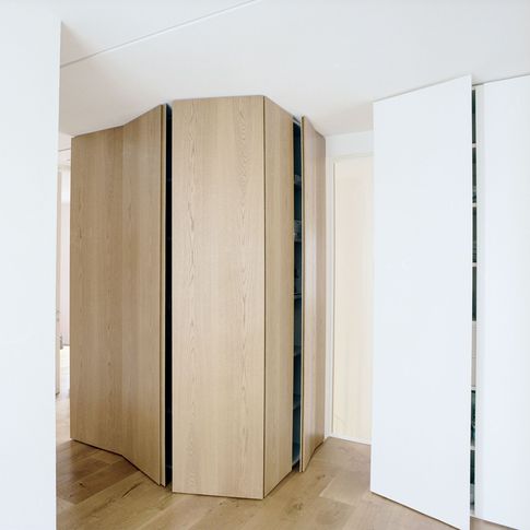 Ingresso in stile scandinavo di 5 di ellevuelle architetti