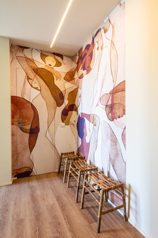 Studio in stile eclettico di 70 di Valeria Home Interior Studio in stile eclettico di 70 di Valeria Home Interior