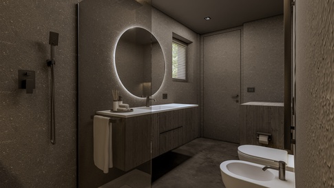 Bagno in stile moderno di 6 di 1507 Interior studio