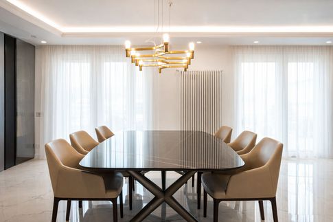 Open Space in stile contemporaneo di 40 di Salvatore Sito Interior Designer