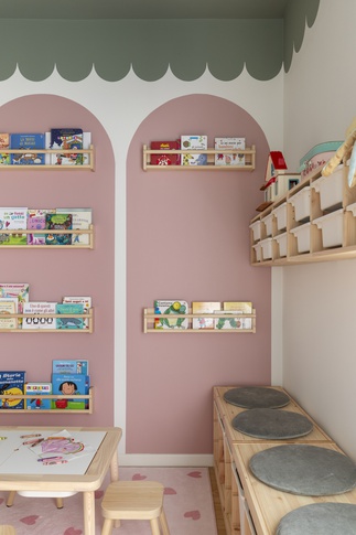 Cameretta Bambini in stile moderno di 16 di Arch. Martina Pozzi MP_archistudio Cameretta Bambini in stile moderno di 16 di Arch. Martina Pozzi MP_archistudio