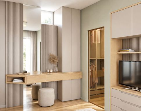 Camera da Letto in stile moderno di 22 di Arcangelo Primato