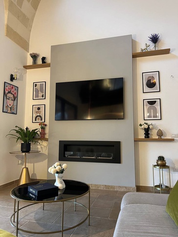 Soggiorno in stile art deco di 40 di Ing. Sara Russo