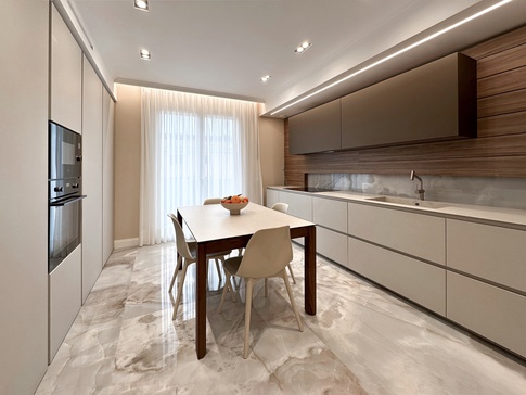 Cucina in stile contemporaneo di 14 di Studio Gaetano Riccardelli Cucina in stile contemporaneo di 14 di Studio Gaetano Riccardelli