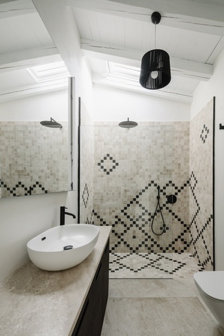 Bagno in stile mediterraneo di 5 di Tramas