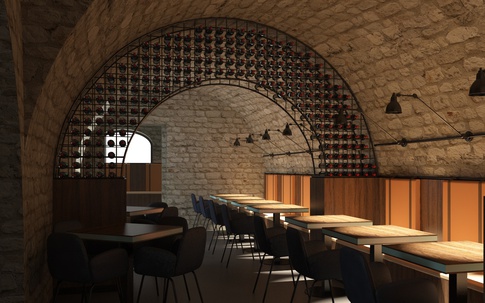 Sala da Pranzo in stile soft industrial di 43 di Simone Cornacchia