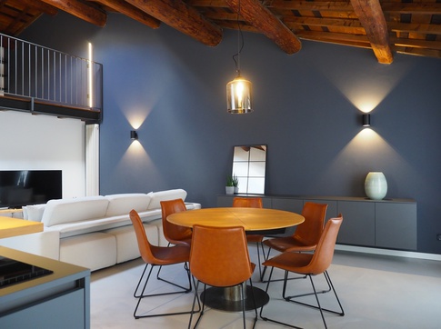 Open Space in stile moderno di 80 di Distretto Lab
