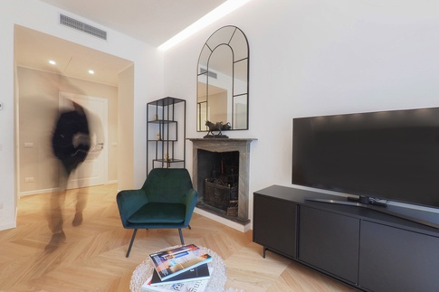 Open Space in stile glamour di 40 di Desearq studio - architettura e interior design