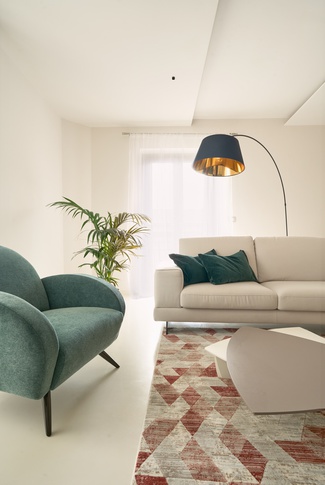 Soggiorno in stile contemporaneo di 25 di Alessio Vittori | Creative Design Studio