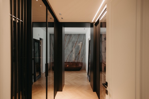 Open Space in stile glamour di 150 di Architetto Michelangelo Todisco Open Space in stile glamour di 150 di Architetto Michelangelo Todisco