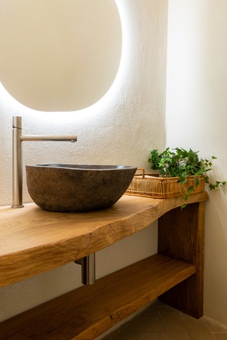 Bagno in stile rustico di 8 di Studio di Interior Design di Yuliya Danilchenko