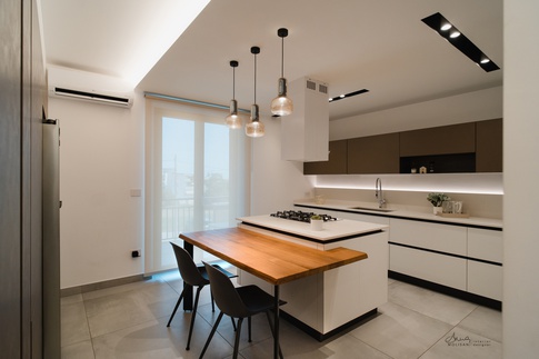 Cucina in stile contemporaneo di 14 di Anna Molisani interior designer