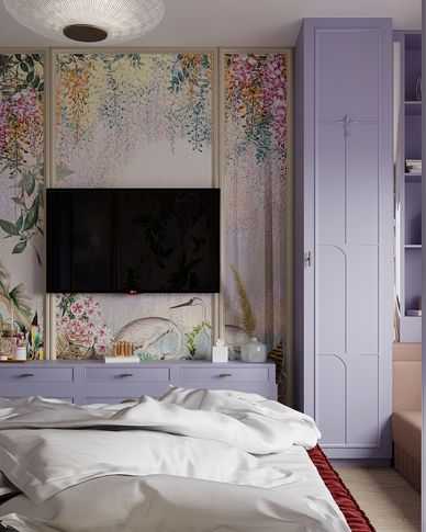 Camera da Letto in stile moderno di 30 di Ekaterina Smirnova
