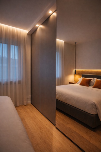 Camera da Letto in stile contemporaneo di 14 di Francesca Silvestri