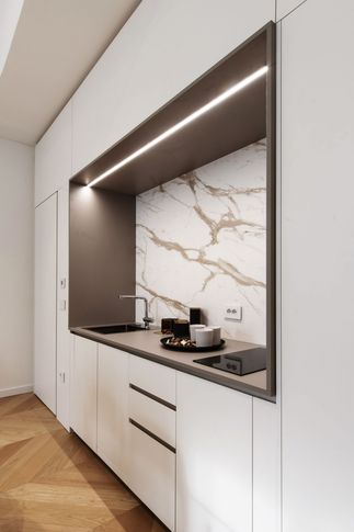 Open Space in stile contemporaneo di 32 di kkarchitecture