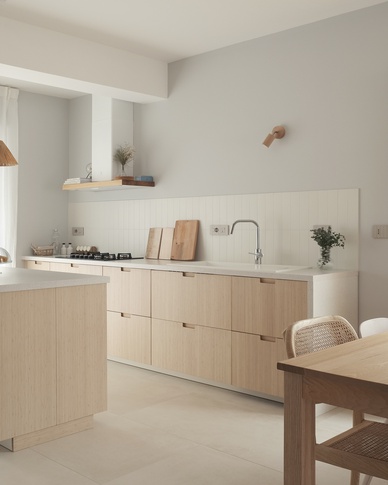 Open Space in stile scandinavo di 45 di Michela Cordisco Studio