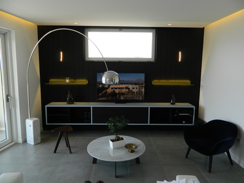 Open Space in stile contemporaneo di 80 di La Pietra Studio di Architettura