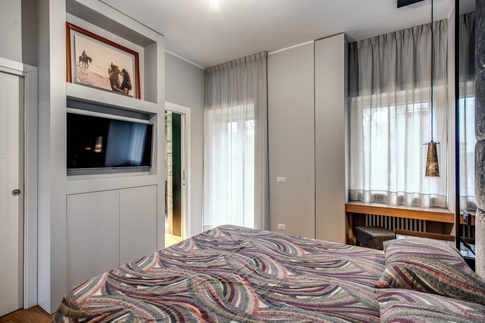 Camera da Letto in stile contemporaneo di 15 di MOB Architects