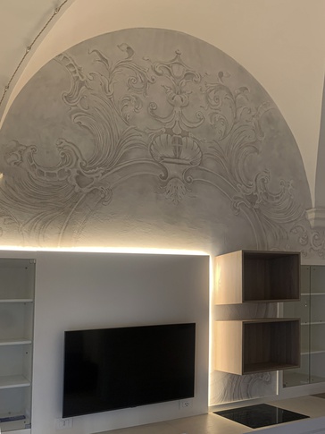 Soggiorno in stile contemporaneo di 40 di Stefano Bergami studio interior design