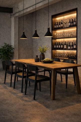 Open Space in stile industriale di 250 di Alessia Berti