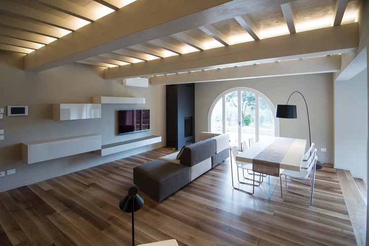 Open Space in stile minimal di 60 di Rachele Biancalani Studio