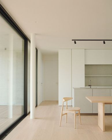 Open Space in stile minimal di 55 di Didonè Comacchio Architects