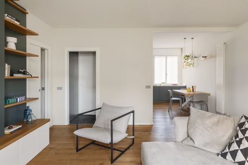 Soggiorno in stile contemporaneo di 30 di tapas studio