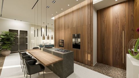 Cucina in stile moderno di 45 di MICHELE VOLPI STUDIO INTERIOR DESIGN