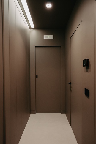 Open Space in stile minimal di 100 di Architetto Michelangelo Todisco