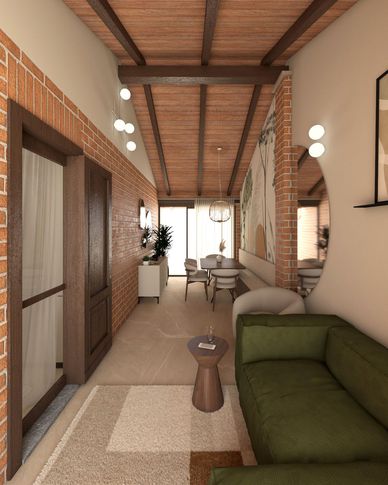 Veranda in stile contemporaneo di 20 di Francesca Boglio Architetto