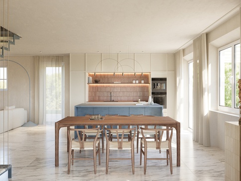 Cucina in stile minimal di 30 di EmmePi Architettura