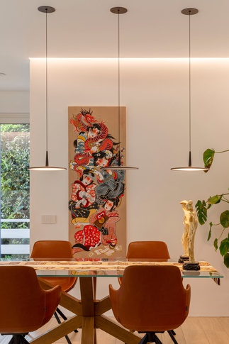 Soggiorno in stile contemporaneo di 65 di Caterina Scamardella Architetto