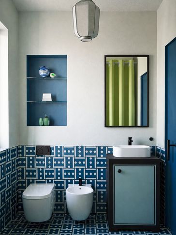 Bagno in stile eclettico di 6 di NOMASS