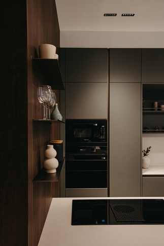 Open Space in stile contemporaneo di 135 di Architetto Michelangelo Todisco Open Space in stile contemporaneo di 135 di Architetto Michelangelo Todisco