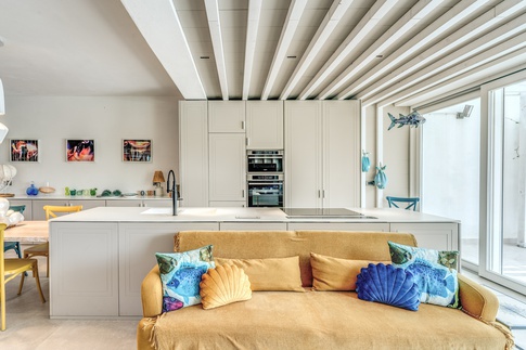 Open Space in stile contemporaneo di 50 di MOB Architects