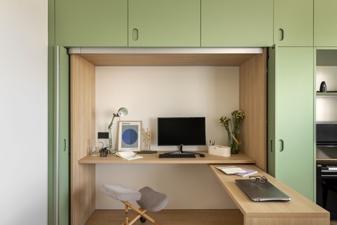 Soggiorno in stile moderno di 31 di Arch. Martina Pozzi MP_archistudio