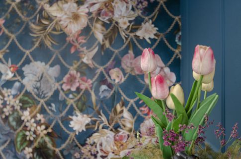 Open Space in stile contemporaneo di 80 di Studio di Architettura Barbara Vucusa Architetto