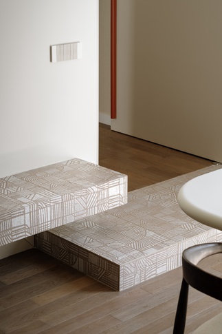 Soggiorno in stile contemporaneo di 42 di ARCHIELLE