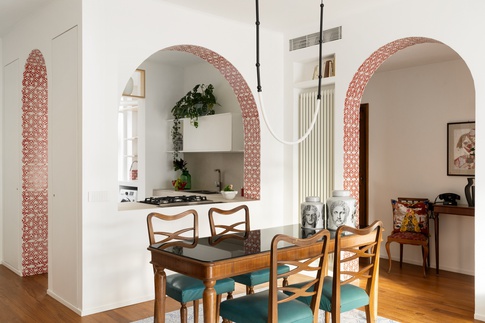 Soggiorno in stile mediterraneo di 36 di VALENTINA AUTIERO    architecture │ interiors │ design projects