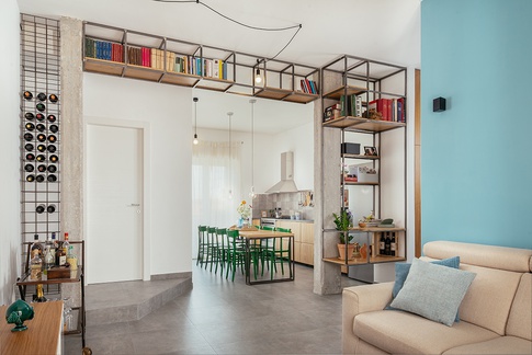Open Space in stile contemporaneo di 60 di MANUARINO architettura design comunicazione