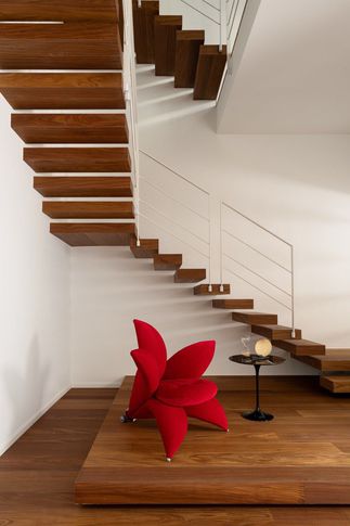 Open Space in stile contemporaneo di 450 di Studiounoarchitettura