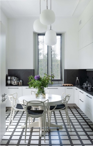 Cucina in stile contemporaneo di 15 di 5.1 Code srl