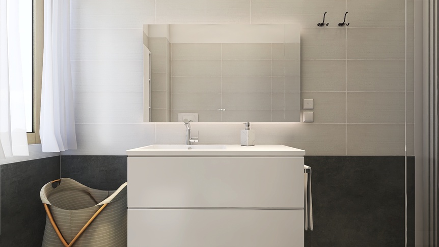 Bagno in stile moderno di 5 di Nicoletta Russo Interior Designer