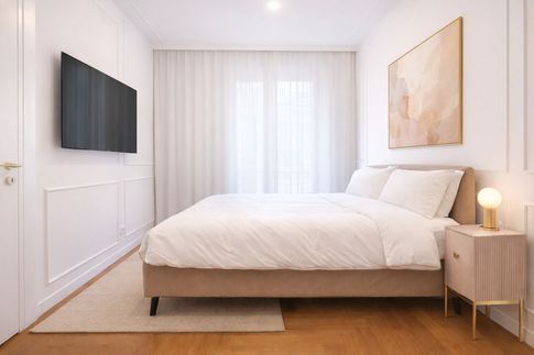 Camera da Letto in stile glamour di 14 di Desearq studio - architettura e interior design
