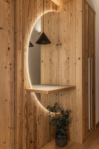 Ingresso in stile contemporaneo di 25 di Arredamenti Andalo